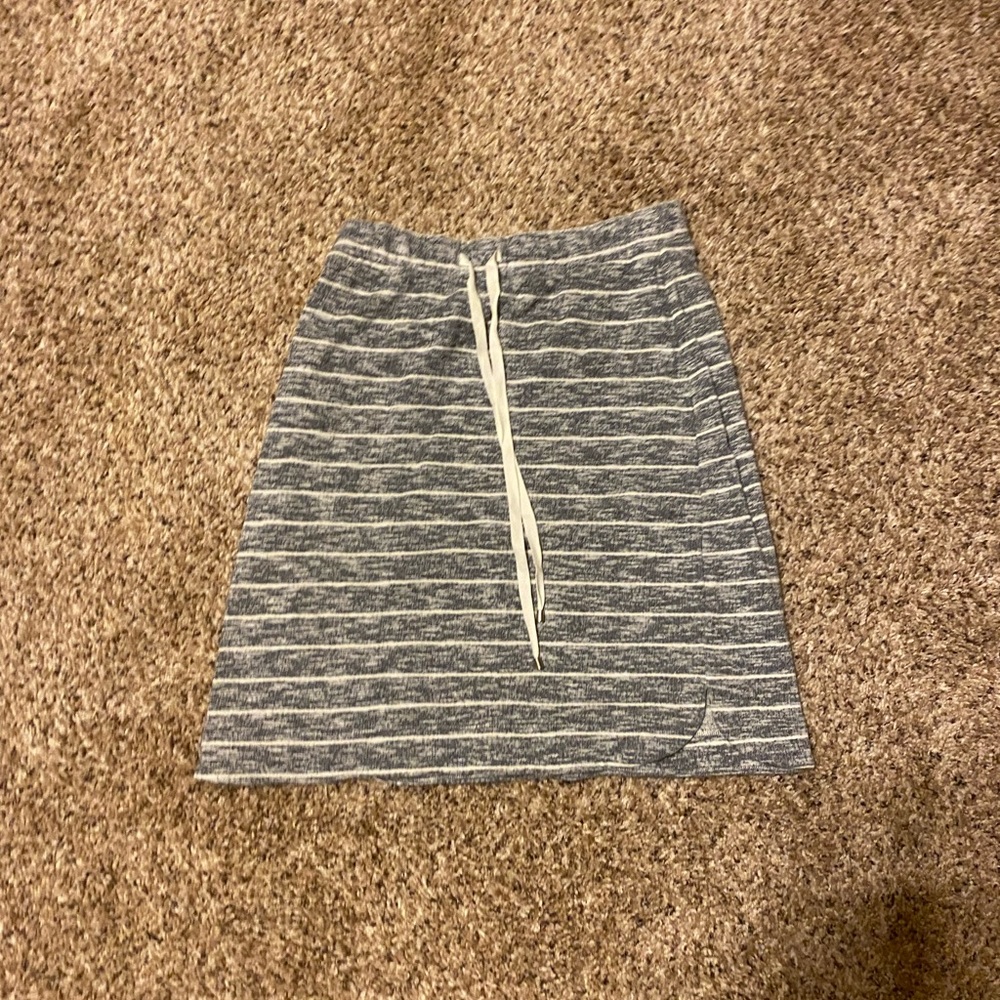 Tie waist striped skirt 💜